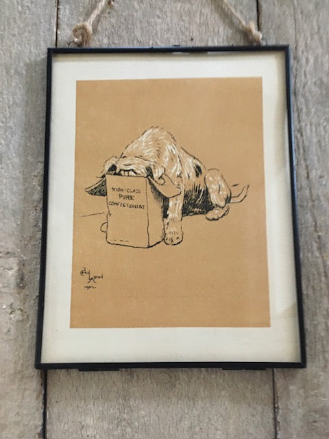 Vintage Cecil Aldin Dog Print, Terrier Art, Animal Illustration, Pet, Dog Lover Prints, Gift, Book Print, Framed Wall Art, Vintage Art, Gallery Wall