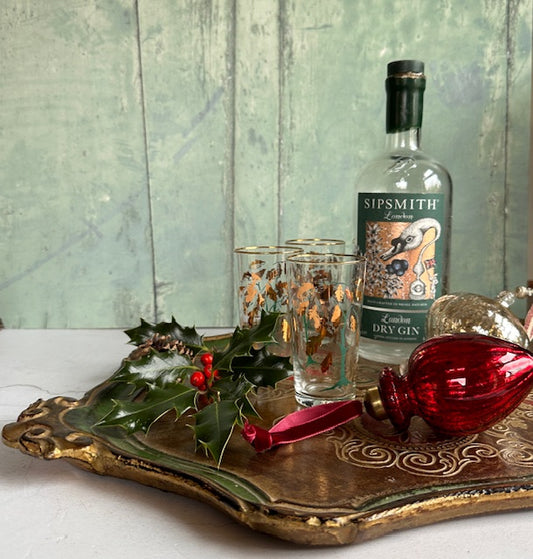 Large Vintage Florentine Drinks Tray, Gilt And Gesso, Serving Tray, Barware, Decorative Coffee Table Tray, Drinks Trolley Tray, Vintage Christmas Home Accessories