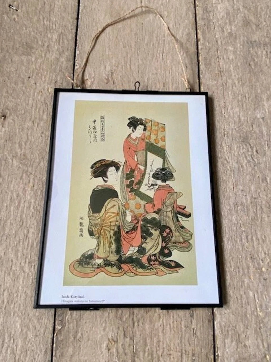 Vintage Japanese Print, Japanese Art, Oriental Illustrations, Geisha Print, Original Double Sided Book Print, Japanese Wall Art Vintage Japanese Print, Japanese Art, Oriental Illustrations, Geisha Print, Original Double Sided Book Print, Japanese Wall Art