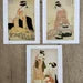 Vintage Japanese Print, Japanese Art, Oriental Illustrations, Geisha Print, Original Double Sided Book Print, Japanese Wall Art Vintage Japanese Print, Japanese Art, Oriental Illustrations, Geisha Print, Original Double Sided Book Print, Japanese Wall Art