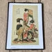 Vintage Japanese Print, Japanese Art, Oriental Illustrations, Geisha Print, Original Double Sided Book Print, Japanese Wall Art Vintage Japanese Print, Japanese Art, Oriental Illustrations, Geisha Print, Original Double Sided Book Print, Japanese Wall Art
