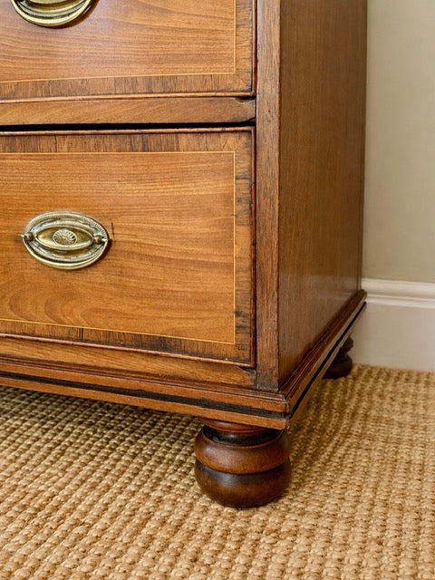 Antique Chest Of Drawers | Four Drawers | English Country Storage Chest