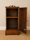 Antique Bedside Cabinet | Sofa End Table | Hall Cabinet | Small Cupboard