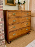 Antique Chest Of Drawers | Four Drawers | English Country Storage Chest