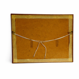 Vintage Framed Original Watercolour Mushroom Painting, Woodland Fungi, Hanging Wall Art Work, Seasonal Art, Gallery Wall. Kitchen, Still Life Shelf Art, Natural Home