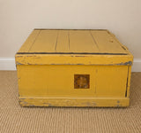 Vintage P&O Steamer Trunk | Original Metal Liner | Coffee Table | Storage Chest