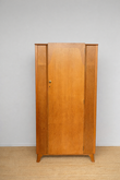 Small Mid Century Lebus Gentleman's Wardrobe, Bedroom Furniture, Children's Wardrobe, Mid Century Modern, Small Coat Closet, Hall Storage Cupboard, Retro, Scandi  Decor