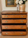 Antique Chest Of Drawers | Four Drawers | English Country Storage Chest