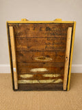 Vintage P&O Steamer Trunk | Original Metal Liner | Coffee Table | Storage Chest