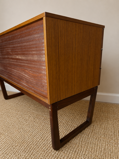 Mid Century Modern Scandinavian Style Chest Of Drawers