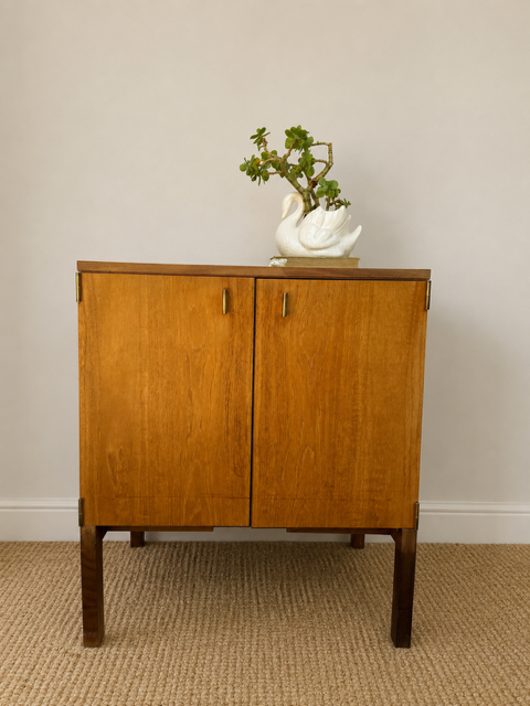 West Of Scotland Furniture | Mid Century Teak Bedside Cabinet
