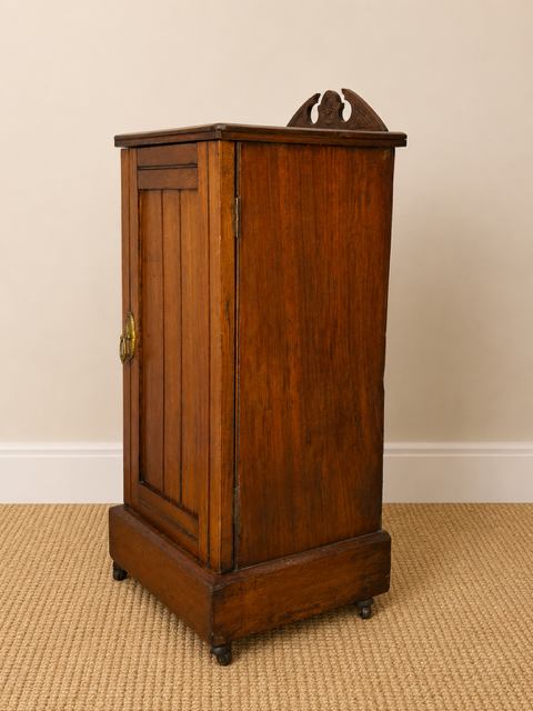 Antique Bedside Cabinet | Sofa End Table | Hall Cabinet | Small Cupboard