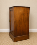 Antique Oak Bedside Cupboard | Small Oak Side Cabinet