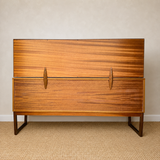Vintage Europa Dressing Table With Mirror | Mid-Century Sideboard & Media Unit