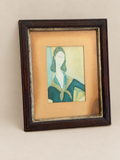 Vintage Modigliani - Portrait of Jeanne | Dark Wood Frame
