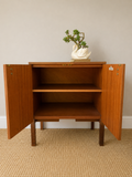 West Of Scotland Furniture | Mid Century Teak Bedside Cabinet