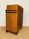 Art Deco Oak Cocktail Cabinet & Vintage Drinks Cabinet