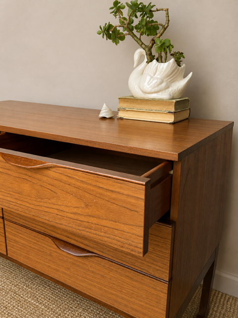 Mid Century Modern Scandinavian Style Chest Of Drawers