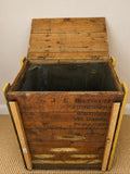 Vintage P&O Steamer Trunk | Original Metal Liner | Coffee Table | Storage Chest