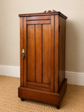 Antique Bedside Cabinet | Sofa End Table | Hall Cabinet | Small Cupboard
