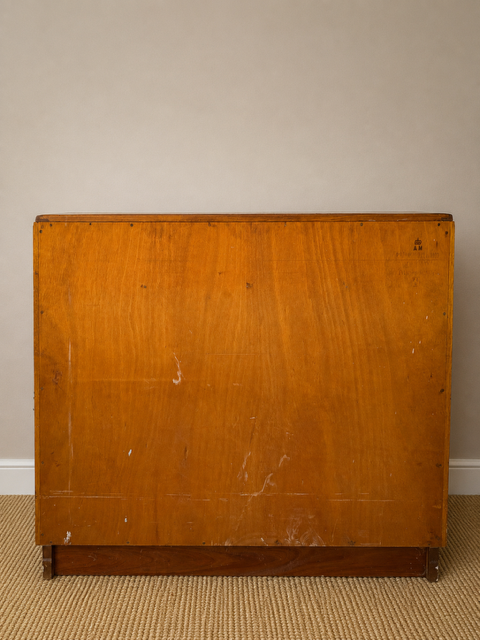 Vintage Large Mid Century Golden Oak Chest Of Drawers | Dovetail Joints