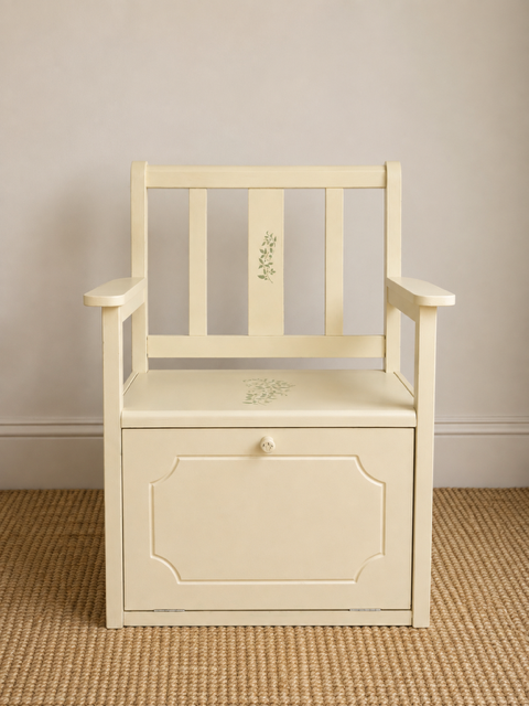 Rustic Country Hall Bench With Shoe Storage