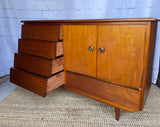Mid Century Modern Small Sideboard, Hall Console, Cabinet, Entryway Furniture, Media Unit, Living Room Furniture, Scandi, Danish Style, Retro Decor