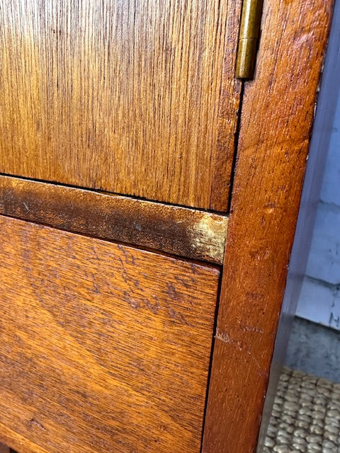 Mid Century Modern Small Sideboard, Hall Console, Cabinet, Entryway Furniture, Media Unit, Living Room Furniture, Scandi, Danish Style, Retro Decor