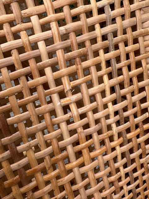 Vintage Bamboo Rattan Reclining Lounger, Mid Century Wicker Chair With Foot Stool, Reading Nook, Day Bed, 1960s, 1970s Boho Decor, Sustainable Living, Mid Century Modern Decor