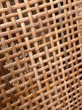 Vintage Bamboo Rattan Reclining Lounger, Mid Century Wicker Chair With Foot Stool, Reading Nook, Day Bed, 1960s, 1970s Boho Decor, Sustainable Living, Mid Century Modern Decor