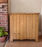 Antique Large Victorian Ash Chest Of Drawers, Tall Drawers, Bedroom Furniture, Hall Console, Storage, English Country Style Home Decor, Cottagecore