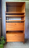 Mid Century Staples Ladderax - Shelving System, Modular Teak Shelves & Cabinets, Cocktail Drinks Cabinet, Vinyl Record Storage Cabinet, Two Book Shelves, Ladder Supports, One Bay