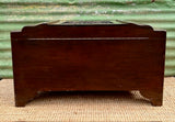 Vintage Art Deco Oriental Trunk, Japanese Furniture, Wooden Trunk, Blanket Box, Coffee Table, Linen Storage, Japandi Decor