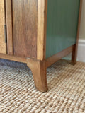 Mid Century Lebus Oak Gentleman's Wardrobe | Compact Single Wardrobe | Compact Oak Bedroom Storage