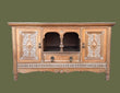 Antique Carved Oak Sideboard, Buffet, French Country, Farmhouse Style Decor, Dining Room, Living Room, Hall Console, Kitchen Dresser