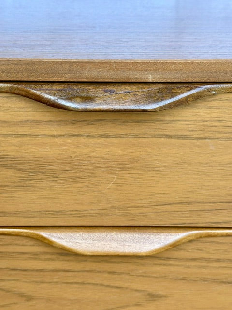 Vintage Europa Dressing Table With Mirror | Mid-Century Sideboard & Media Unit