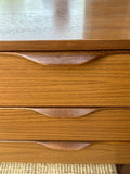 Vintage Europa Dressing Table With Mirror | Mid-Century Sideboard & Media Unit