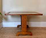 Antique Fireguard, Floral Embroidered Fire Screen, Glass Tilt Coffee Table, Country Cottage Decor
