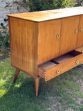 Mid Century Large Sideboard, Retro Drinks, Cocktail Cabinet, TV, Media Unit, Dining Room Storage, Living Room Decor, Mid Century Modern