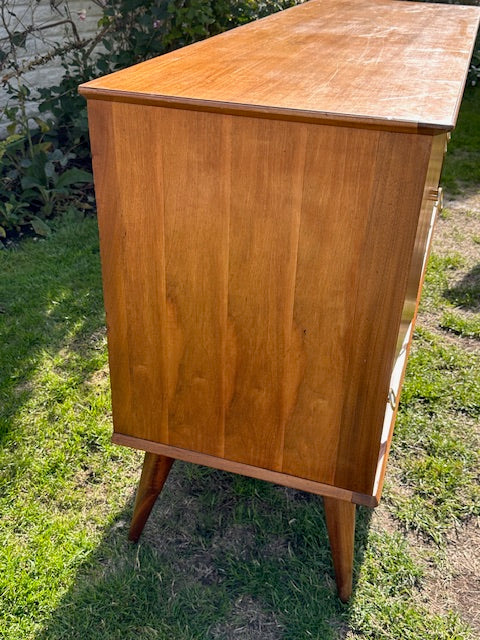 Mid Century Large Sideboard, Retro Drinks, Cocktail Cabinet, TV, Media Unit, Dining Room Storage, Living Room Decor, Mid Century Modern