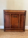 Antique Mahogany Pedestal Occasional Table, Country Hall Table
