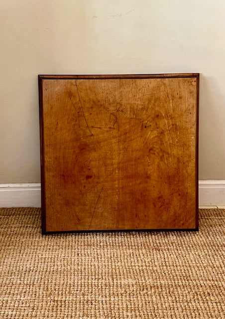 Antique Mahogany Pedestal Occasional Table, Country Hall Table