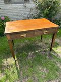 Antique Regency Style Mahogany Writing Table, Desk, Hall Console, Drop Leaf, Extendable Library Table, Sofa Console Table, Study, Living Room Furniture, Occasional Table, English Country Home Style Decor