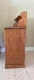 Vintage Antique Pine Side Board, Narrow, Kitchen Storage, Small Hall Console, Dining Room Furniture, Living Room, Bathroom Cabinet