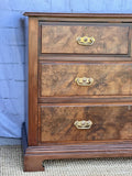 Antique Georgian Burr Walnut Chest Of Drawers | Walnut Chest | English Country Furniture