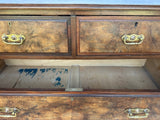 Antique Georgian Burr Walnut Chest Of Drawers | Walnut Chest | English Country Furniture