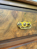 Antique Georgian Burr Walnut Chest Of Drawers | Walnut Chest | English Country Furniture