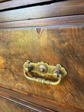 Antique Georgian Burr Walnut Chest Of Drawers | Walnut Chest | English Country Furniture