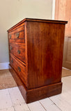 Antique Mahogany Chest Of Drawers, Bedroom Furniture, Hall Console, Living Room, Sofa Console, Cottagecore, English Country Home Decor