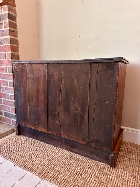 Antique Mahogany Chest Of Drawers, Bedroom Furniture, Hall Console, Living Room, Sofa Console, Cottagecore, English Country Home Decor